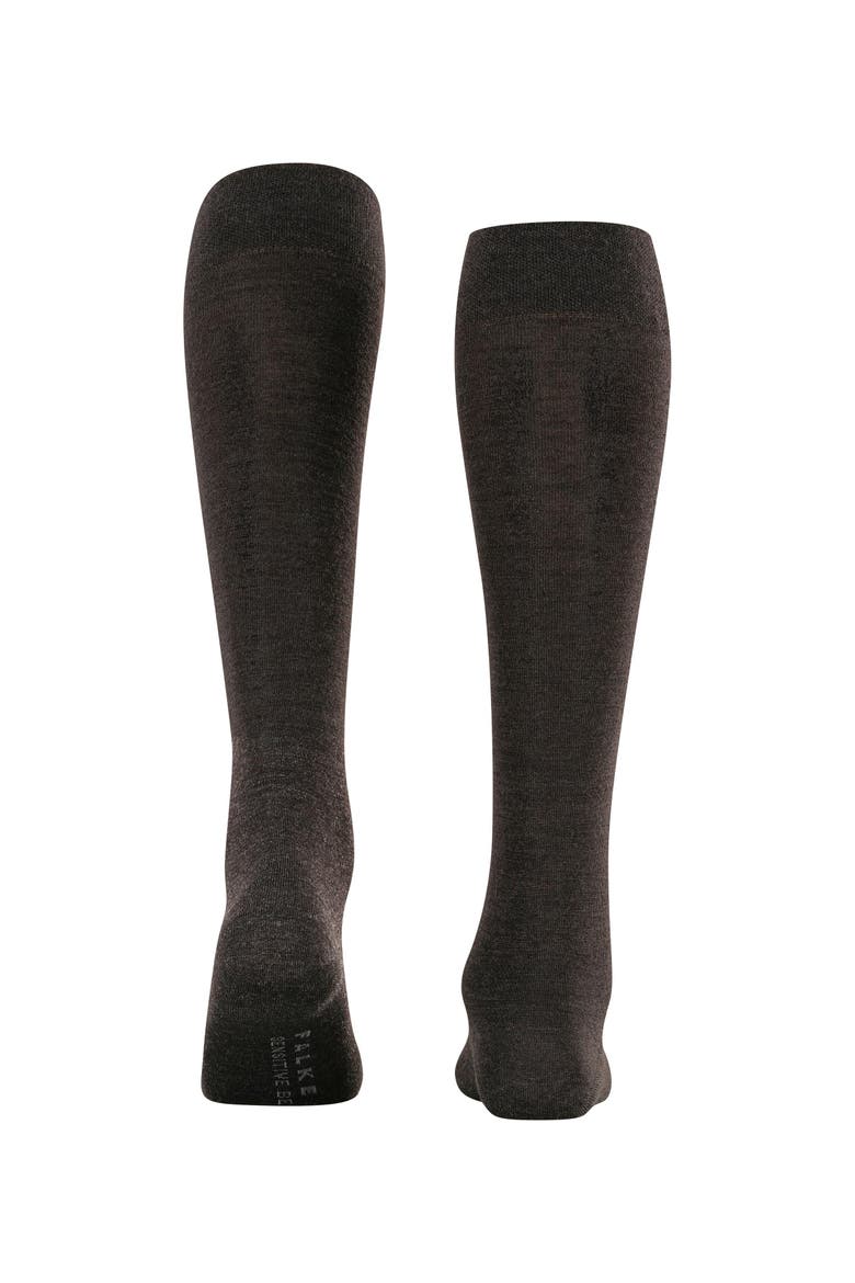 Sensitive Berlin Knee High Socks for Diabetics, Alternate, color, Anthracite Melange