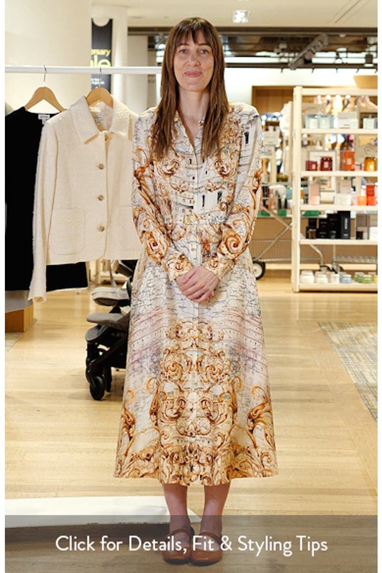 The Seraphine Belted Maxi Shirtdress video