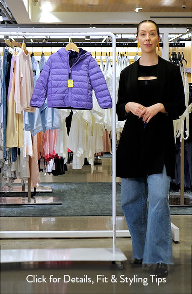 Kids' Reversible Fleece Puffer Jacket, sales video thumbnail