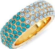 Kendra Scott Mikki Pavé Crystal Band Ring