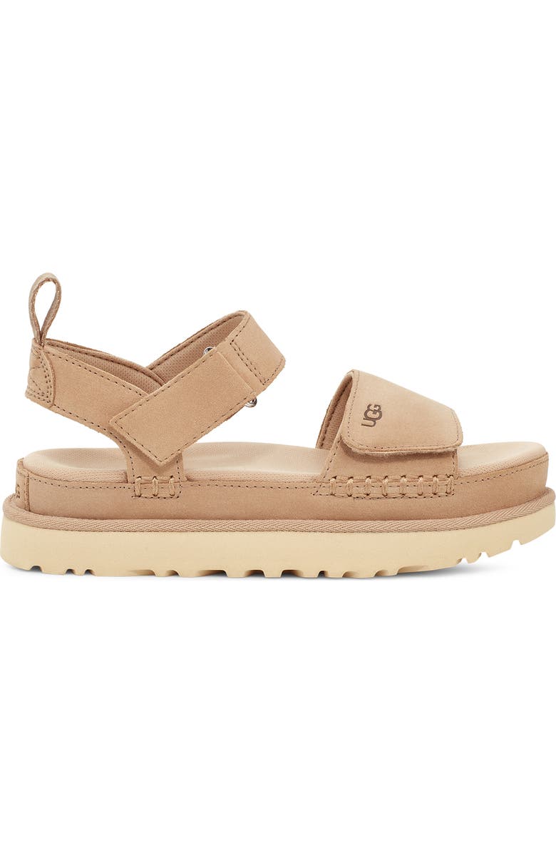 UGG<sup>®</sup> Goldenstar Platform Sandal, Alternate, color, Dri