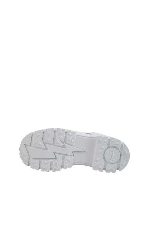 Buffalo Boots Aspha Nc Mid Flat Bootie In White
