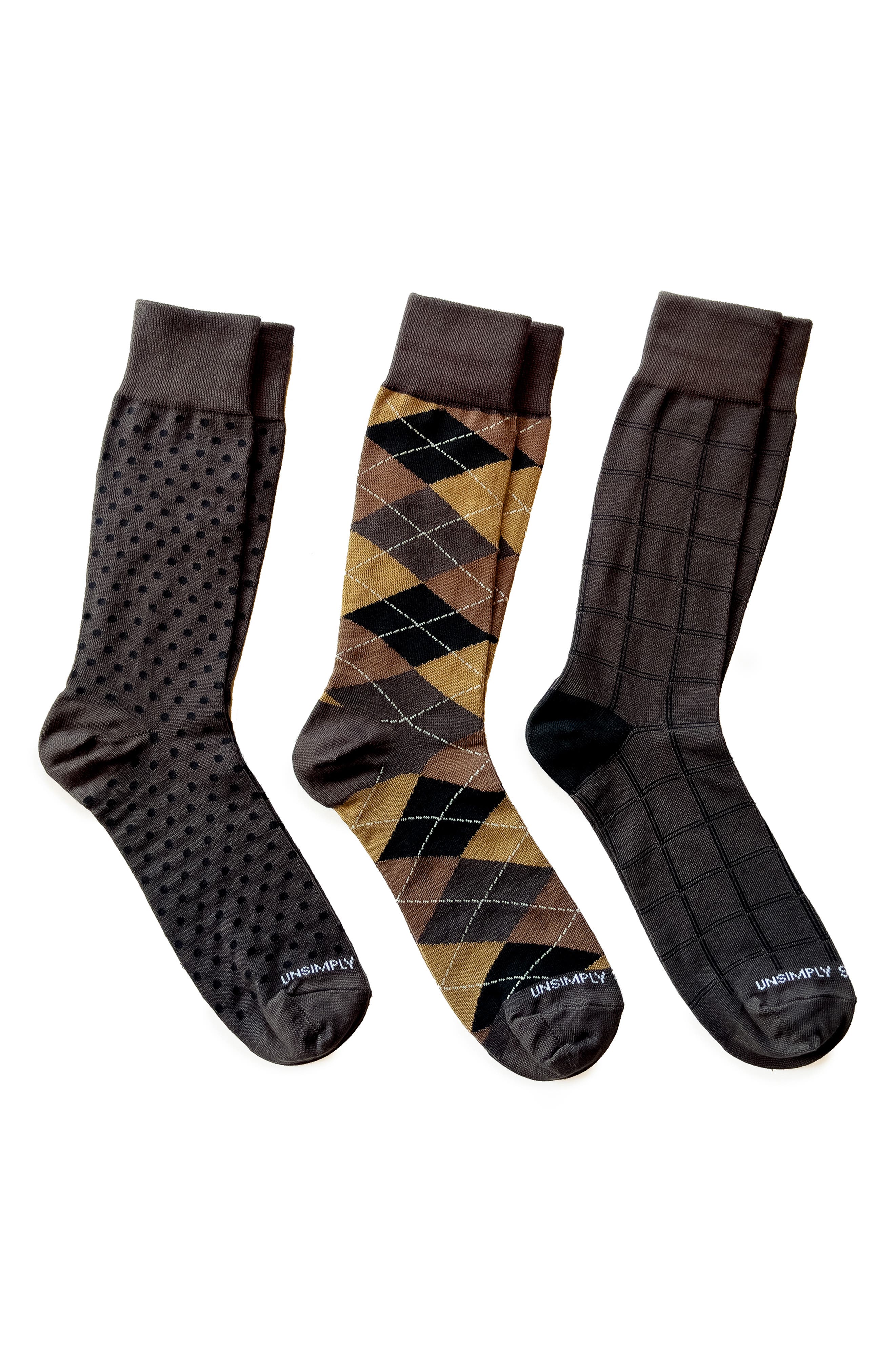 3-Pack Crew Socks