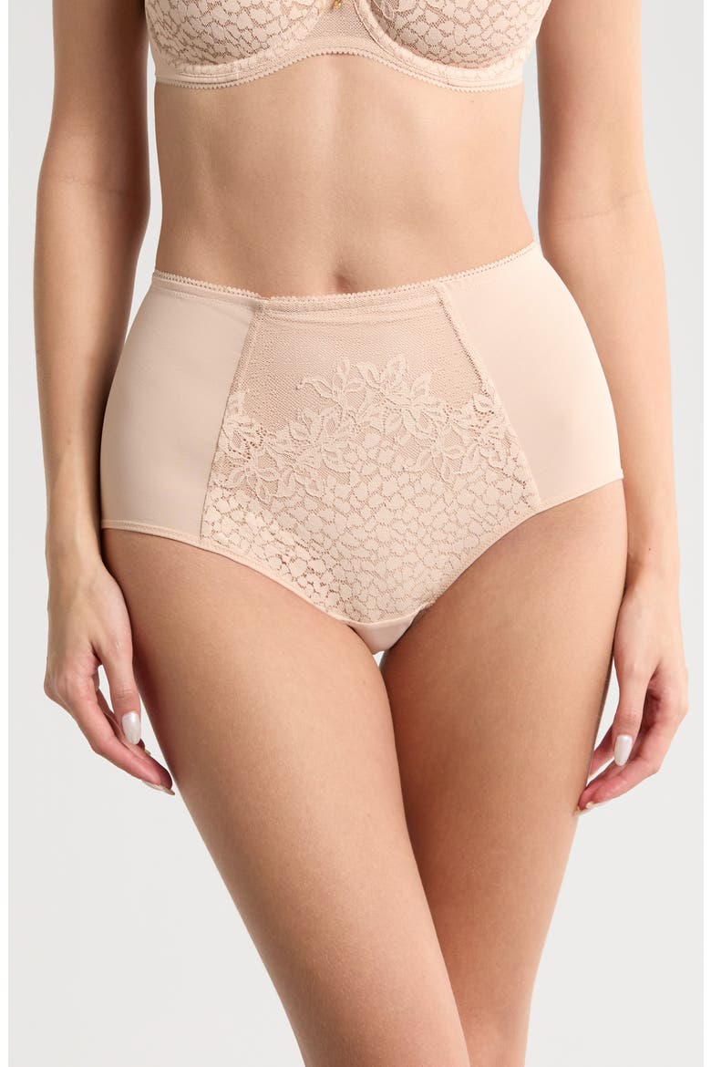 Maris High Waist Support Briefs, Main, color, BLUSH