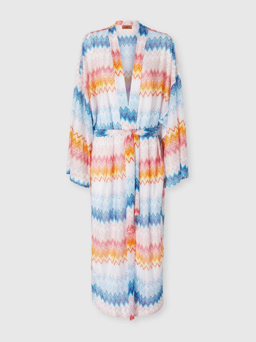 Missoni Zigzag Lamé Cover-up In Multicoloured