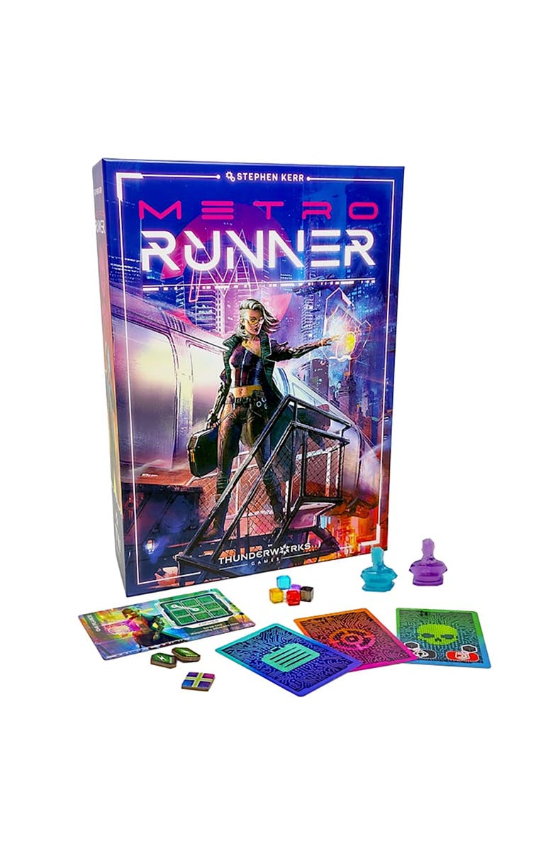 Thunderworks Games Metrorunner Strategy Board Game, Age 14+, Alternate, color, Multicolored
