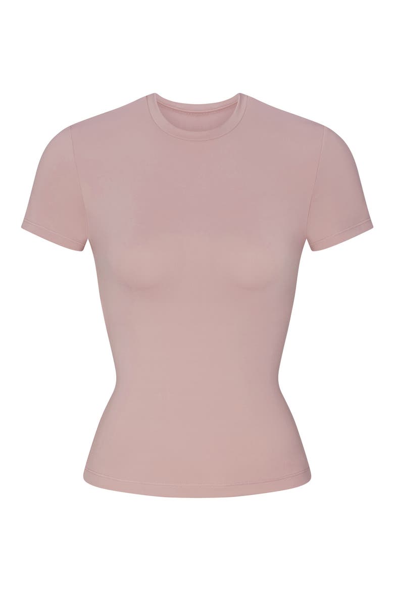 Matte Padded Baby Tee, Alternate, color, HIMALAYAN