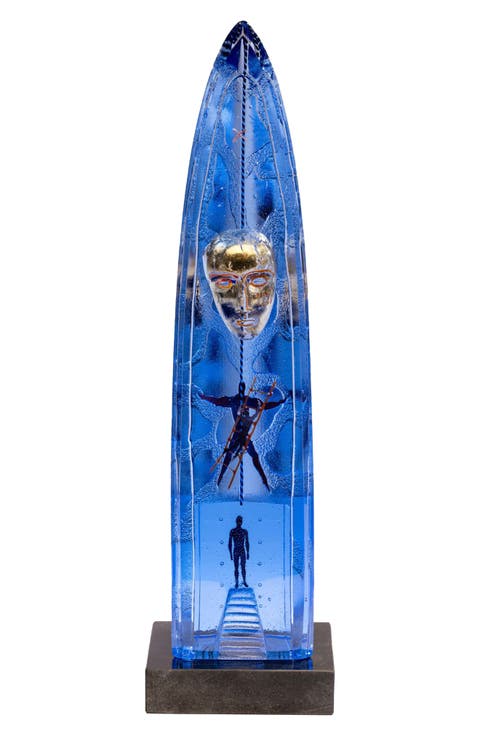 First Step Glass Sculpture