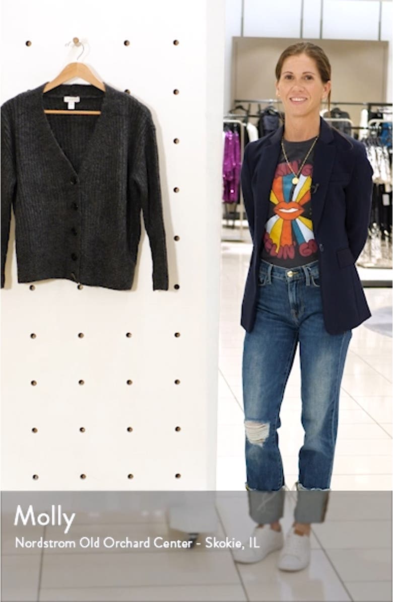 Ribbed Cardigan, sales video thumbnail