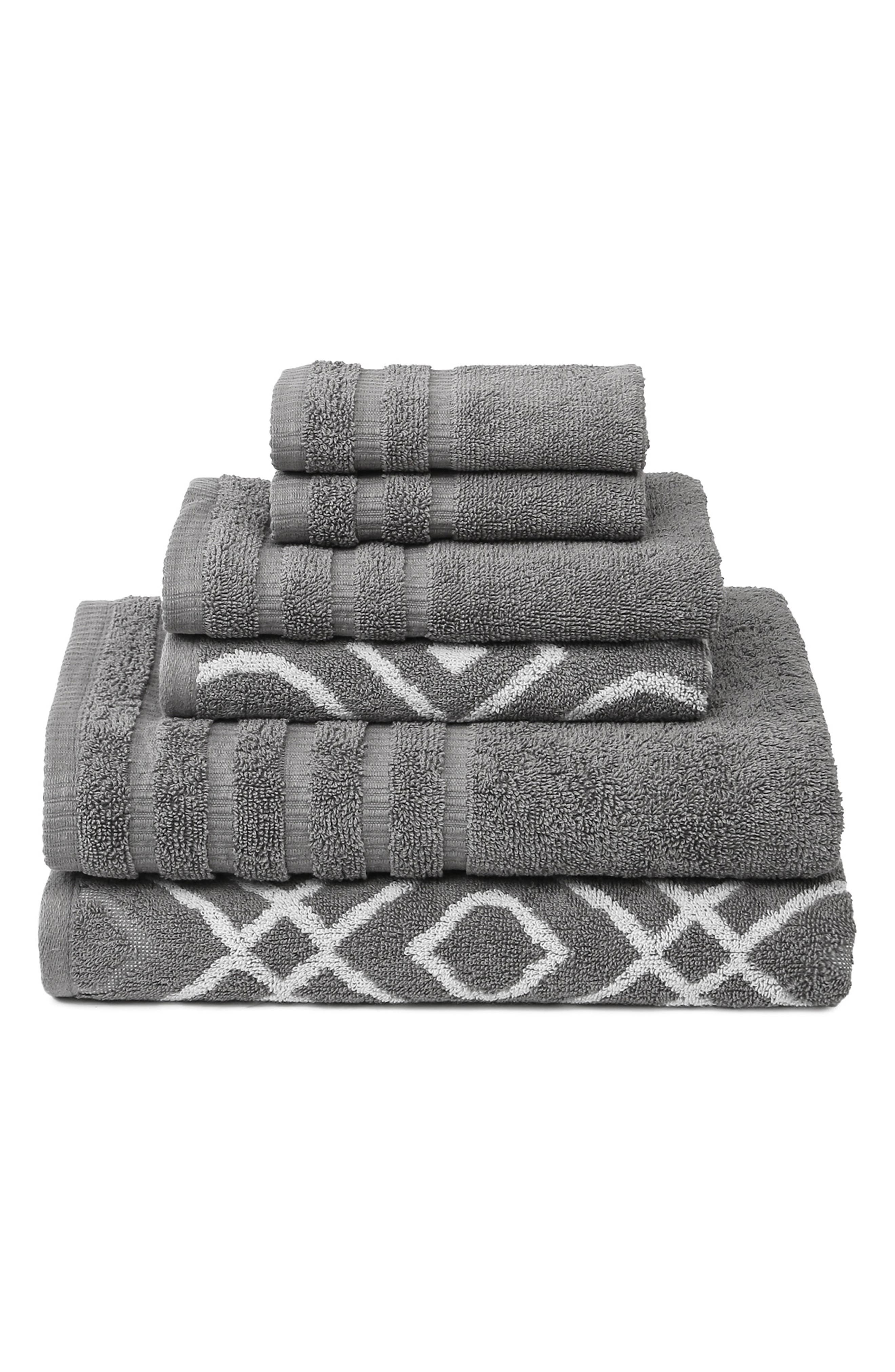 Modern Threads Yard Dyed Towel 6-Piece Set