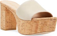 Stuart Weitzman Squarehigh Platform 95 Slide Sandal