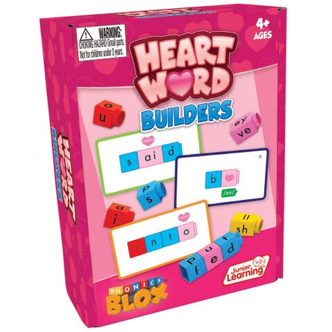 Phonics Blox Heart Word Builders