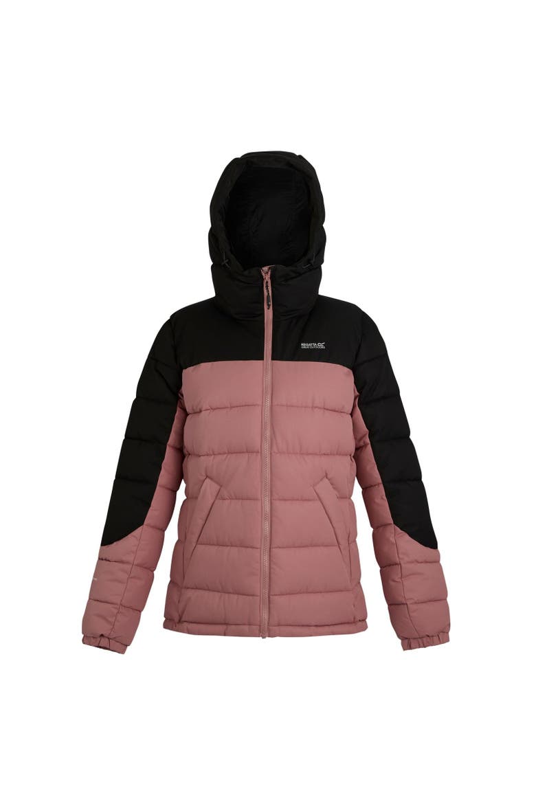 Aldthorn Quilted Jacket, Main, color, Dusty Rose and Black