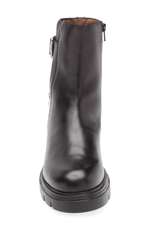 Wonders A-4301 Buckle Bootie In Black