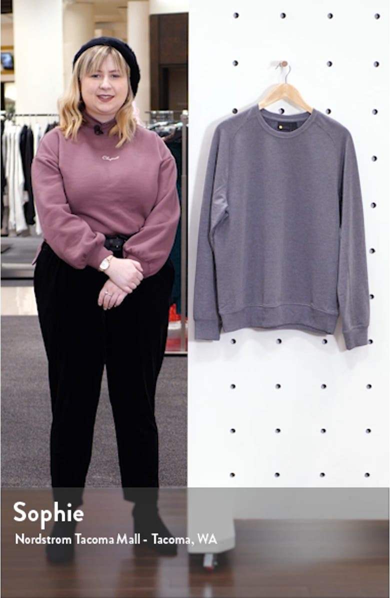 Crewneck Fleece Sweatshirt, sales video thumbnail