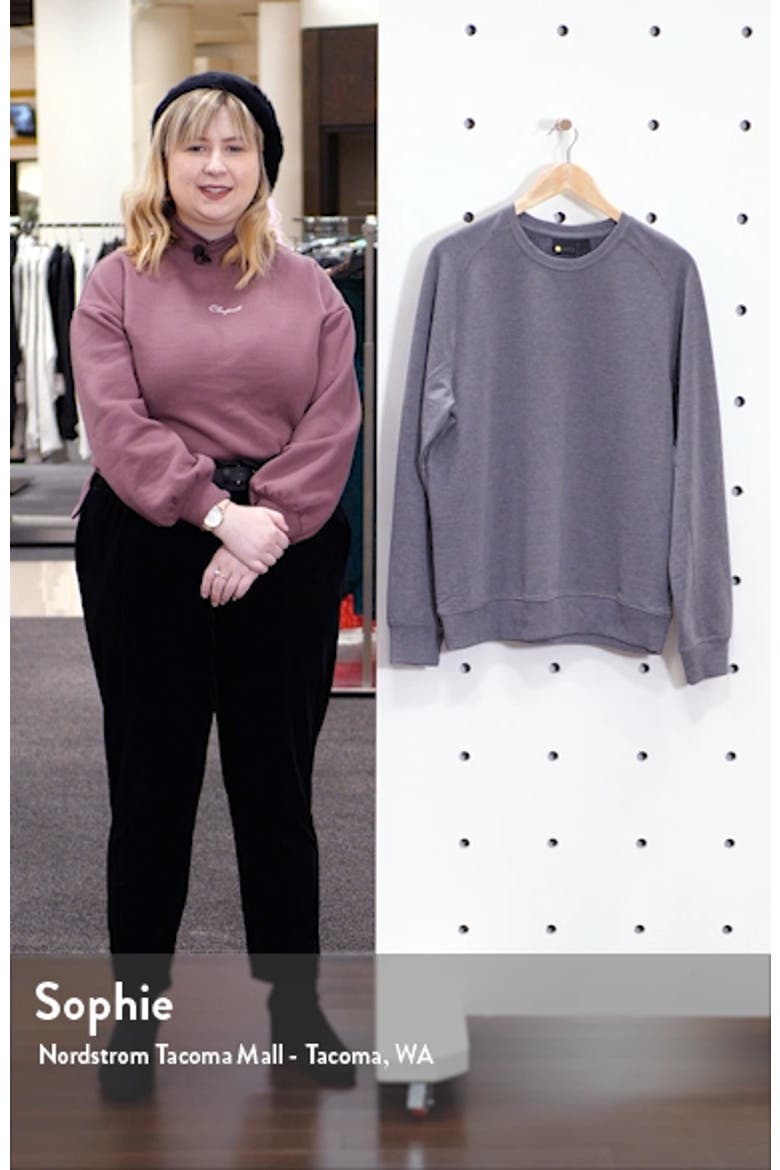 Crewneck Fleece Sweatshirt video