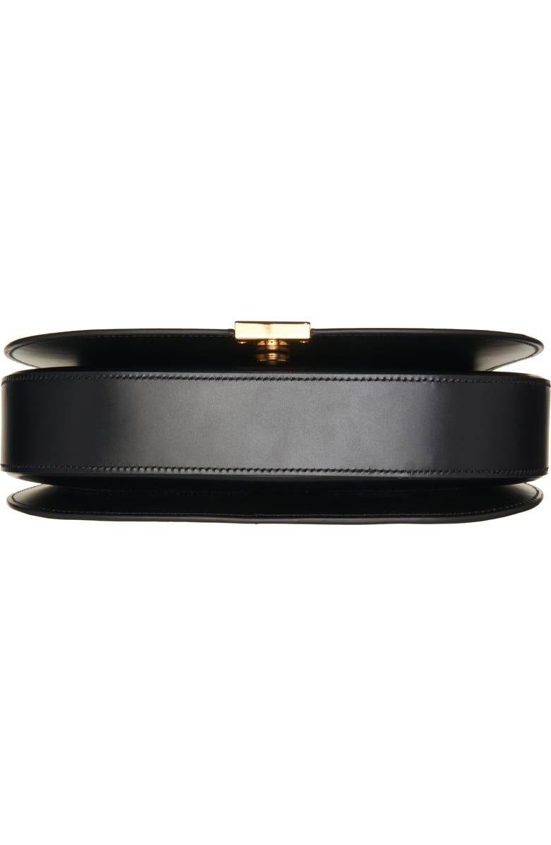 Versace Mini Greca Goddess Leather Shoulder Bag, Alternate, color,