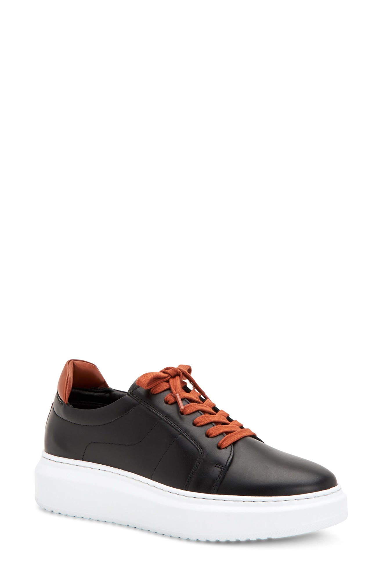 Aquatalia Liz Calfskin Leather Sneaker, Main, color, 