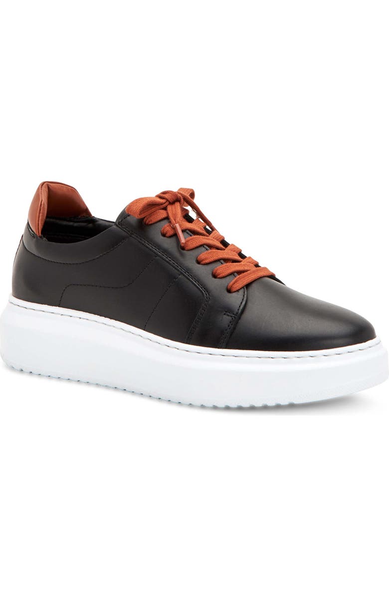 Aquatalia Liz Calfskin Leather Sneaker, Main, color,