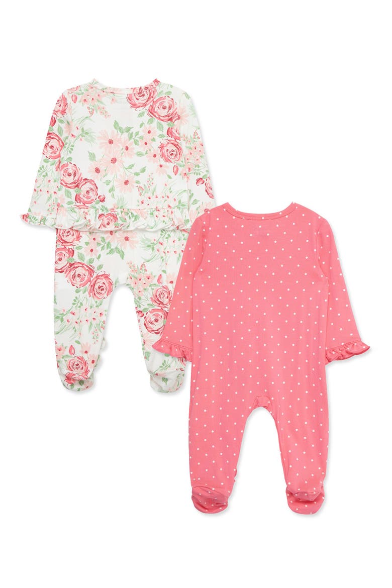 Assorted 2-Pack Footies, Alternate, color, PINK