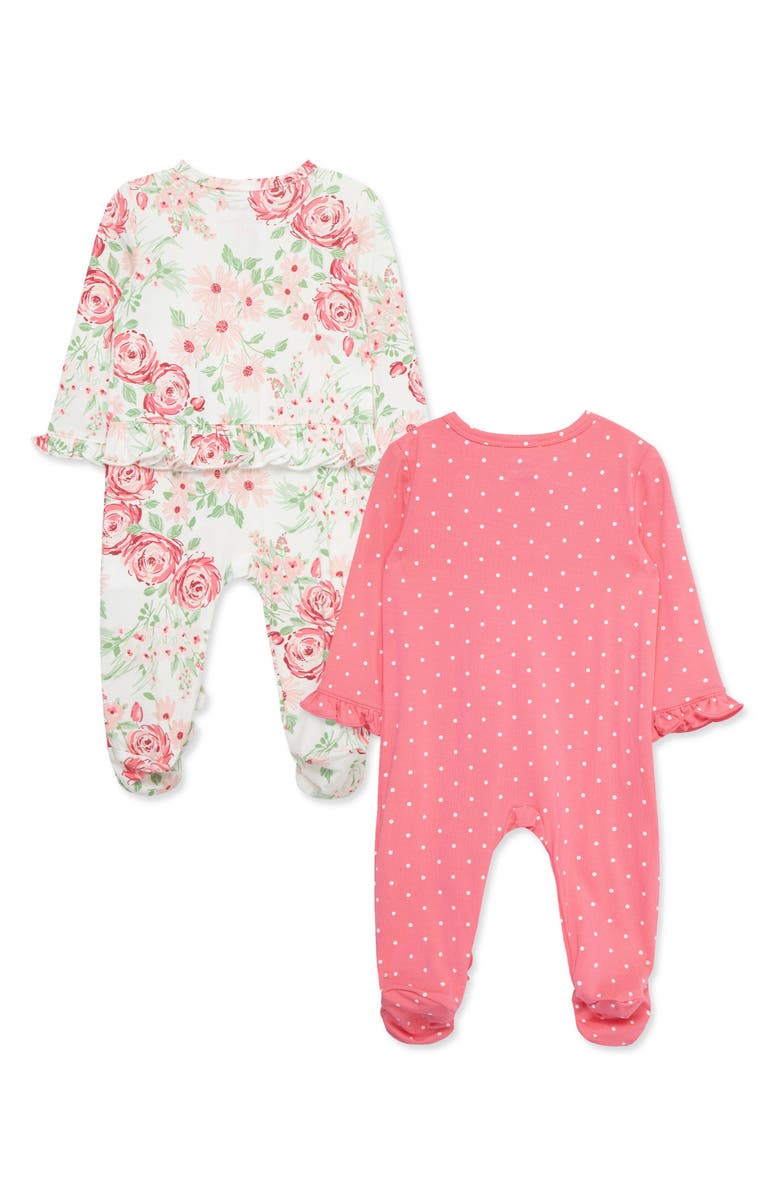 Little Me Assorted 2-Pack Footies, Alternate, color, 