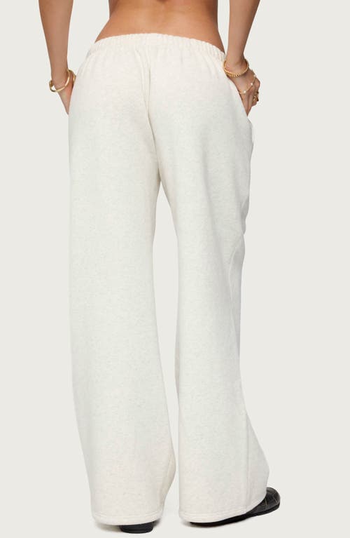 Edikted La Sweatpants In White