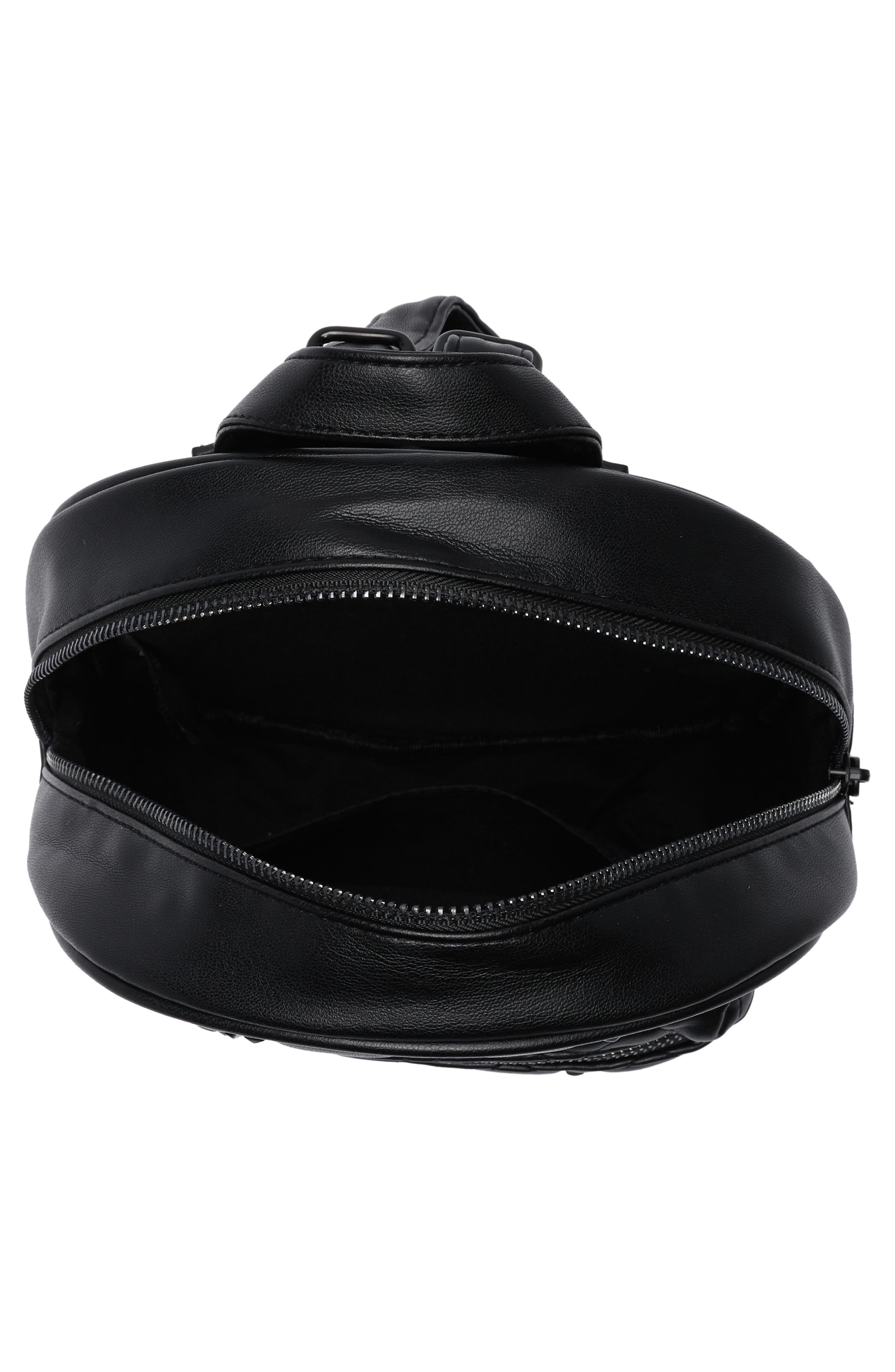 Badgley Mischka Collection Mini Studded Backpack, Alternate, color, 