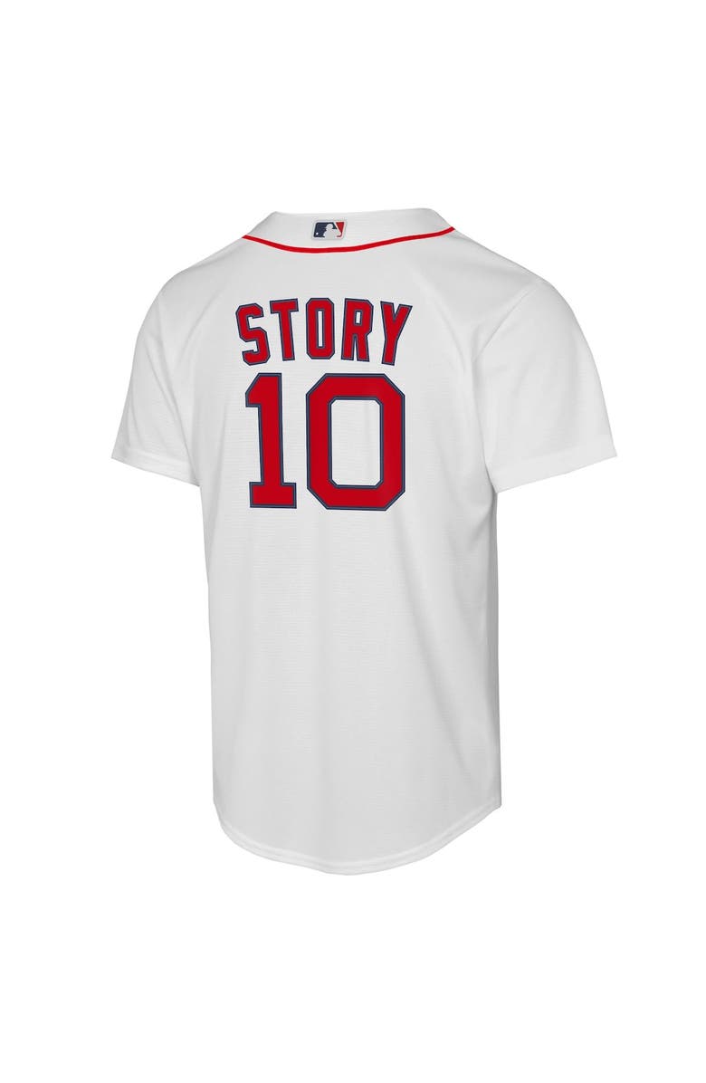 Nike Youth Nike Trevor Story White Boston Red Sox Home Replica Player Jersey, Alternate, color, 