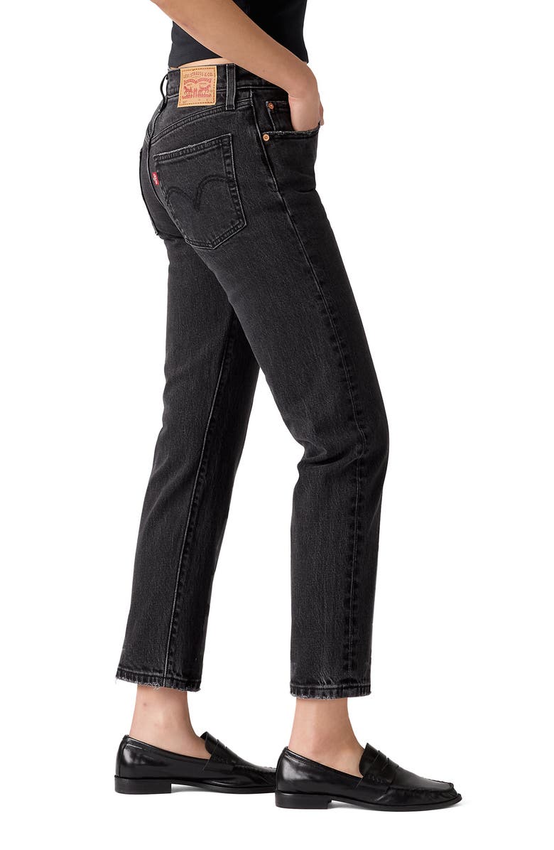 Levi's 501<sup>®</sup> High Waist Crop Straight Leg Jeans, Alternate, color, Off Topic