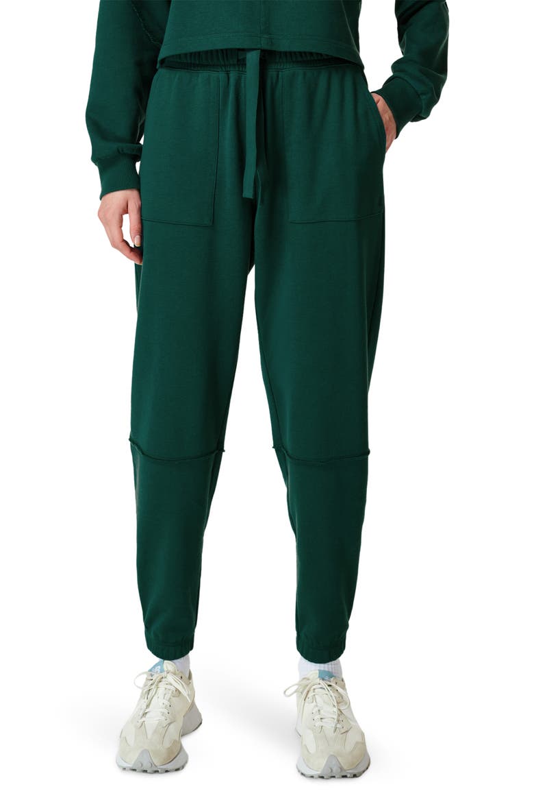 Revive Relaxed Joggers, Main, color, DEEP EMERA