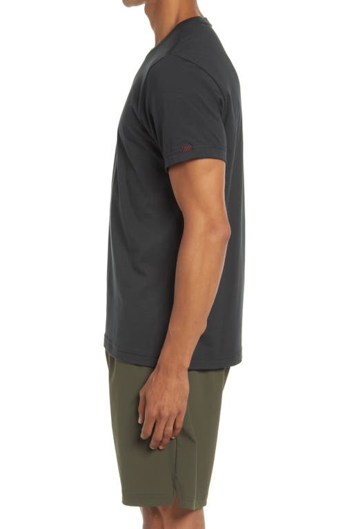 Rhone Element Organic Cotton Blend T-shirt In Black
