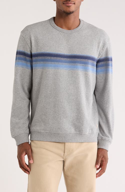 Marine Layer Cloud 9 Fleece Relaxed Crewneck Sweatshirt In Blue