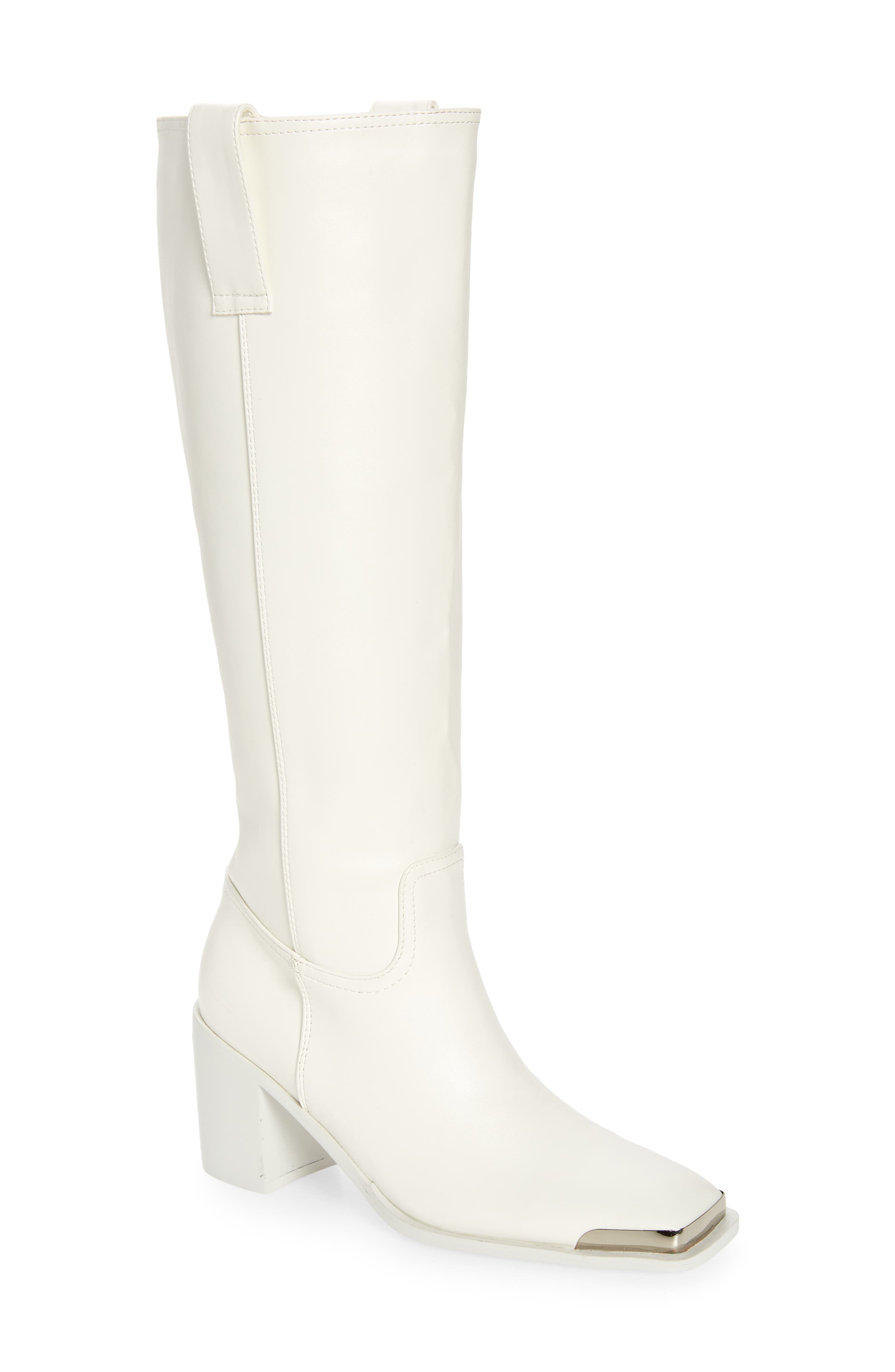 Kolson Water Resistant Boot, Main, color, WHITE