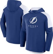 FANATICS Men's Fanatics Blue Tampa Bay Lightning Meta Game Transitional Pullover Hoodie