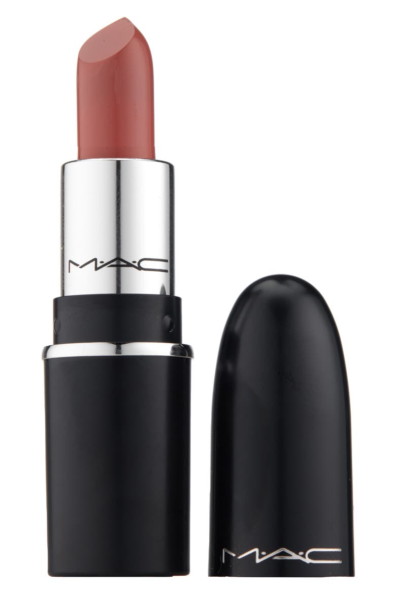 Mini MACximal Silky Matte Lipstick, Main, color, VELVET TEDDY