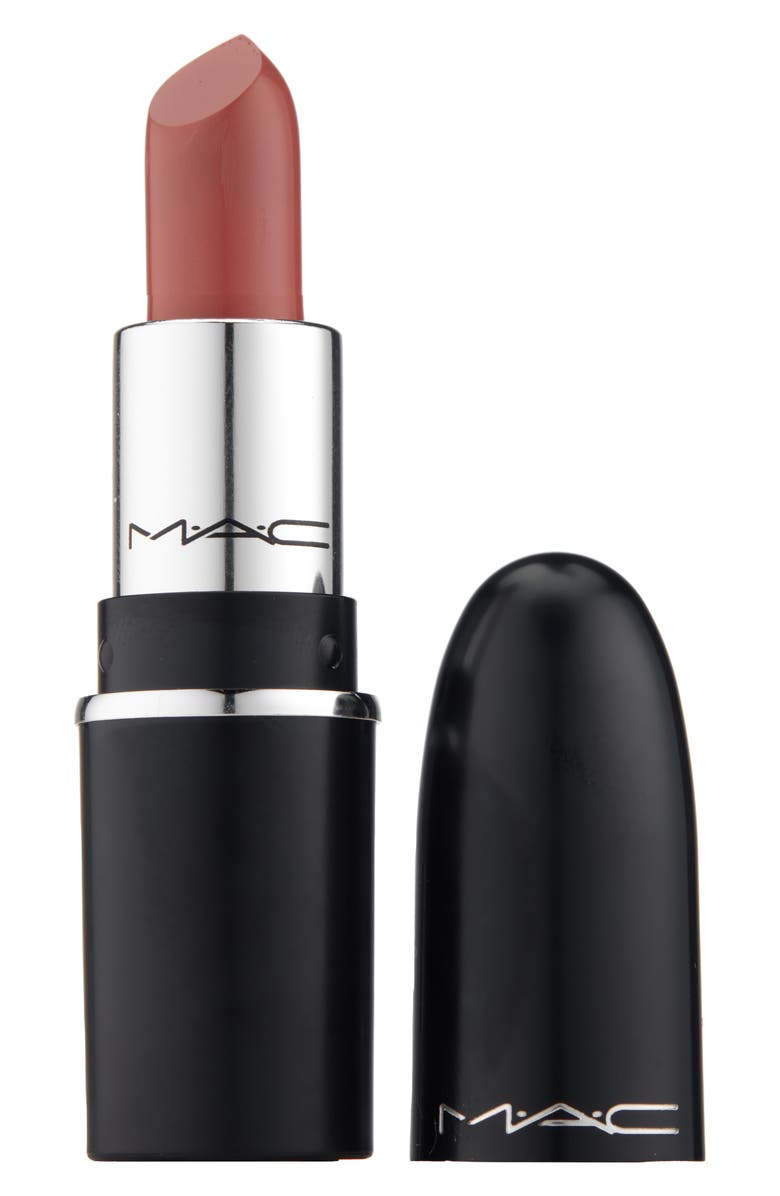 MAC Cosmetics Mini MACximal Silky Matte Lipstick, Main, color, Velvet Teddy