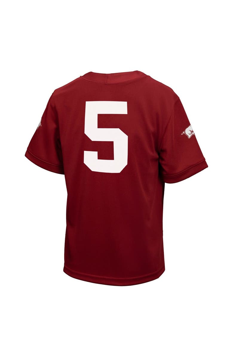 Nike Toddler Nike #5 Cardinal Arkansas Razorbacks Untouchable Replica Game Jersey, Alternate, color, Cardinal