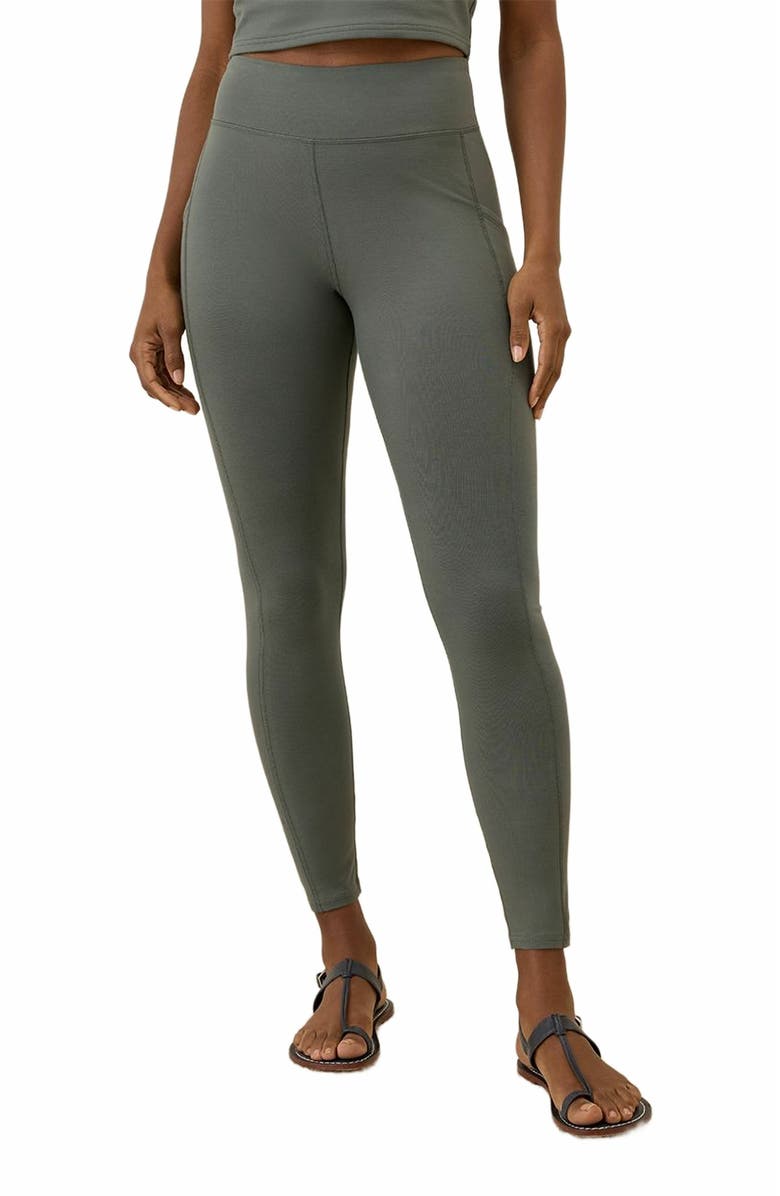 Pact On the Go-To Pocket Legging, Alternate, color, Castor Grey