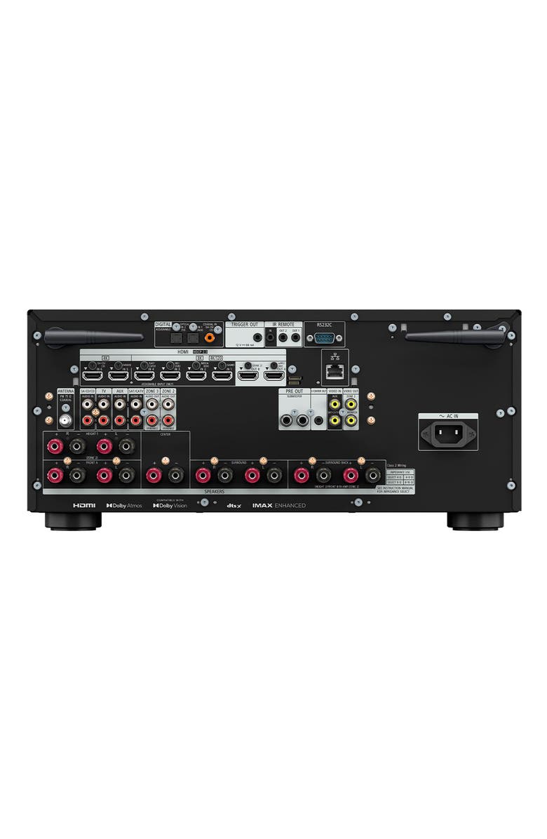 Sony STR-AZ3000ES 9.2 Channel 8K Home Theater AV Receiver with Dolby Atmos, DTS X, IMAX Enhanced, Google Assistant, & Works with Sonos, Alternate, color, Black