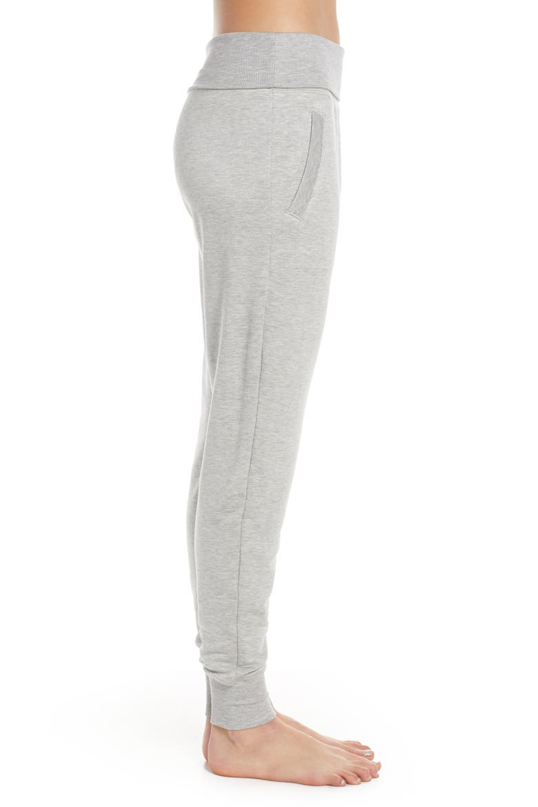 Cozy Fleece Sweatpants, Alternate, color, LIGHT HEATHER GRAY