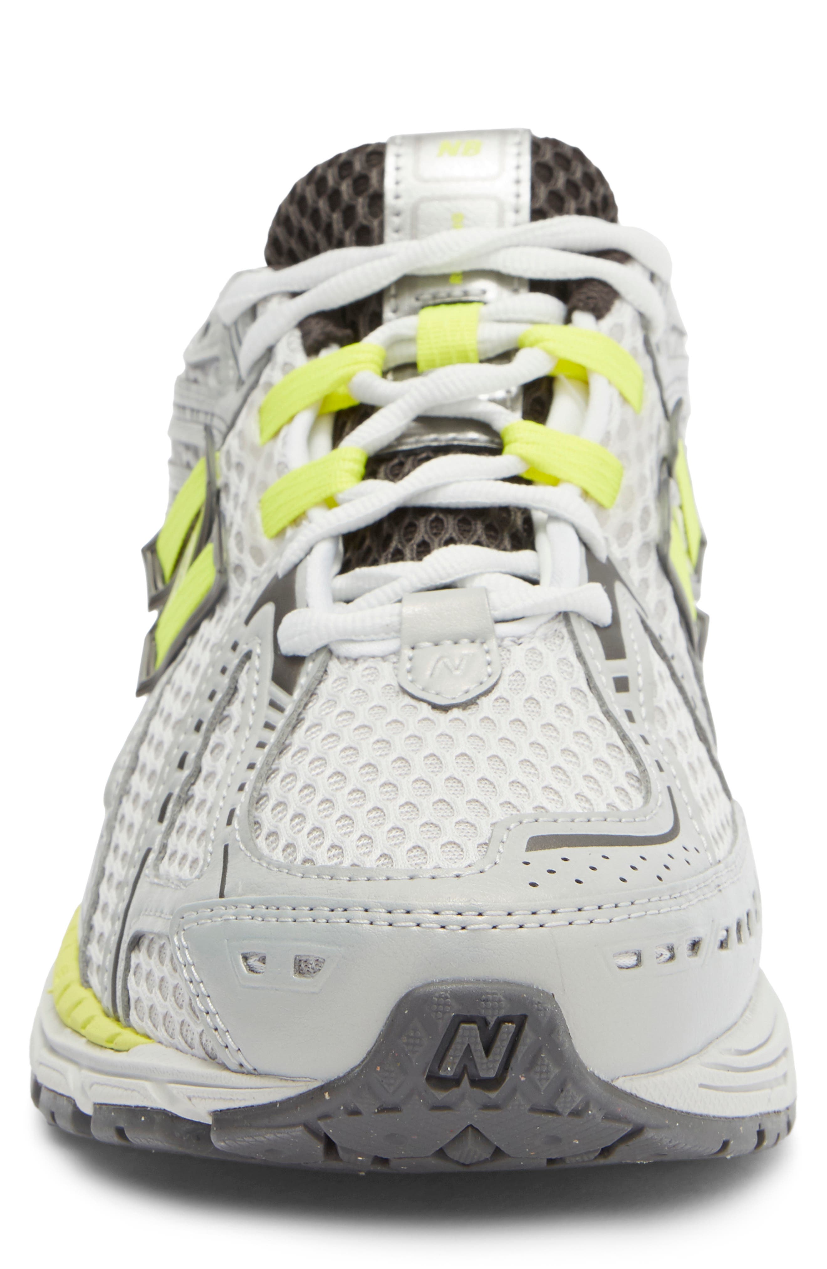 New Balance Gender Inclusive 1906R Running Shoe, Alternate, color, Silver Met/ Alkaline Green