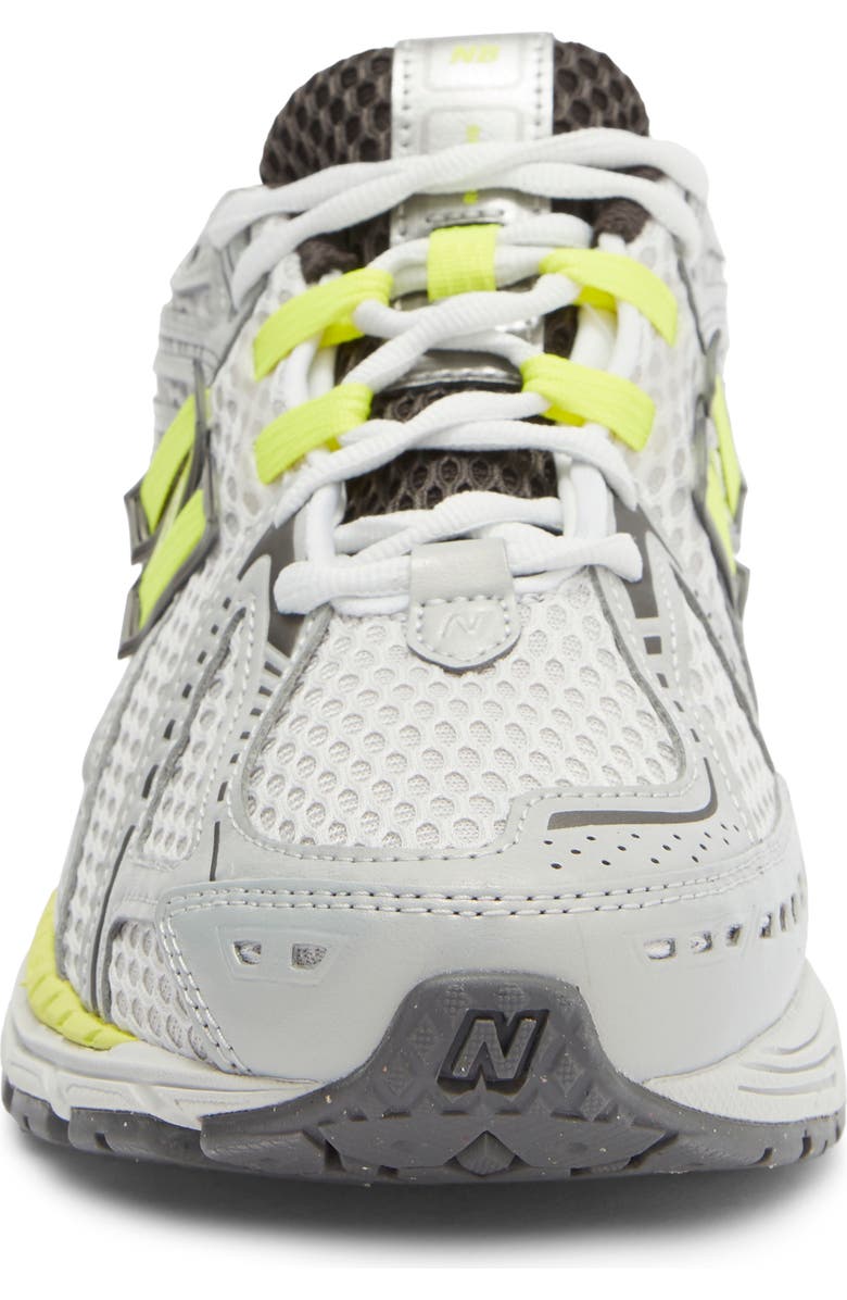 New Balance Gender Inclusive 1906R Running Shoe, Alternate, color, Silver Met/ Alkaline Green