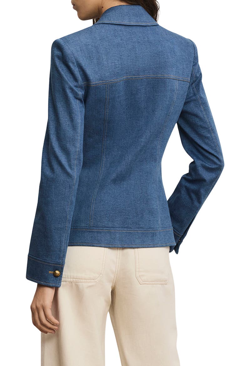 Randy Denim Dickey Jacket, Alternate, color, COSMO