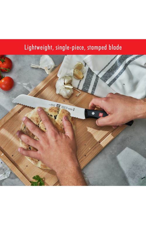 Zwilling Twin Signature 8-inch Serrated Bread Knife In Silver