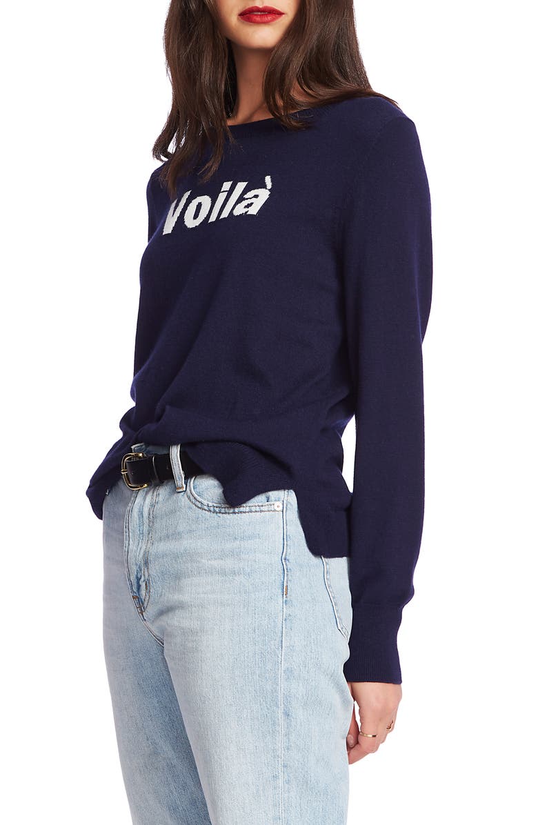 Court & Rowe Fine Gauge Voilà Sweater, Main, color,