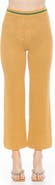 Alexia Admor Kora Cropped Open Stitch Knit Pants