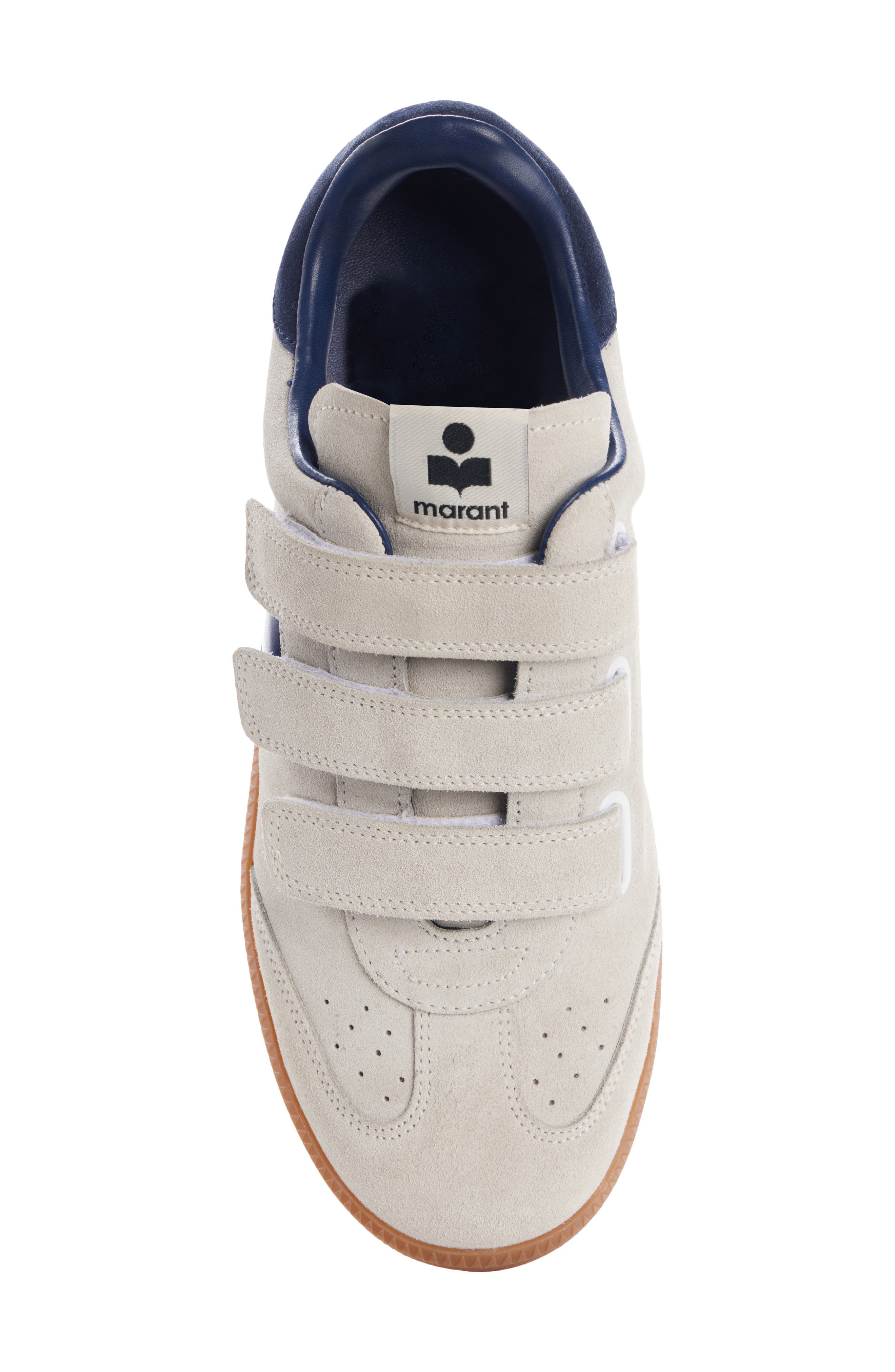 Beth Sneaker, Alternate, color, ECRU/ DARK BLUE