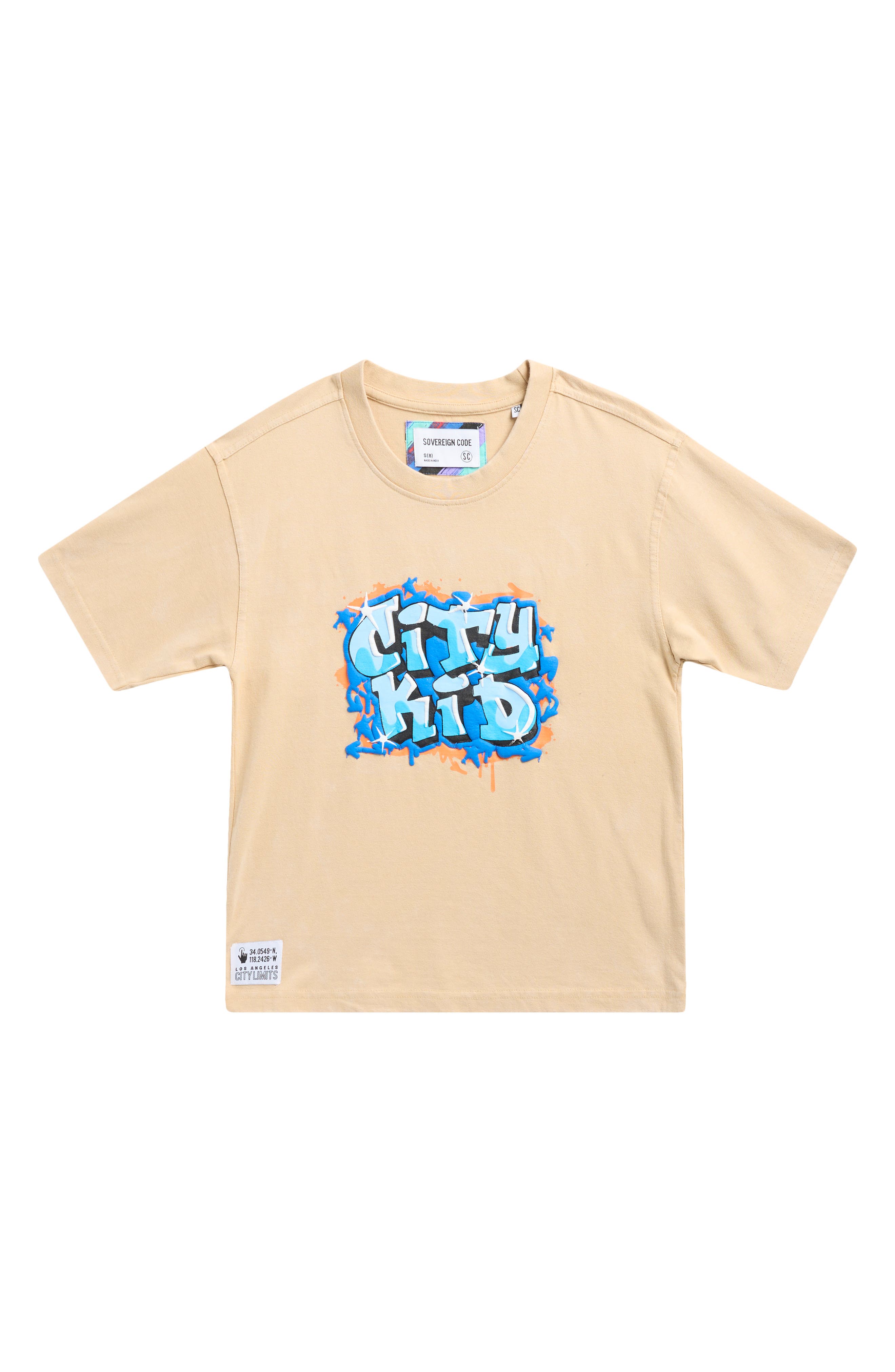 Sovereign Code Kids' Simon Graffiti Graphic T-Shirt