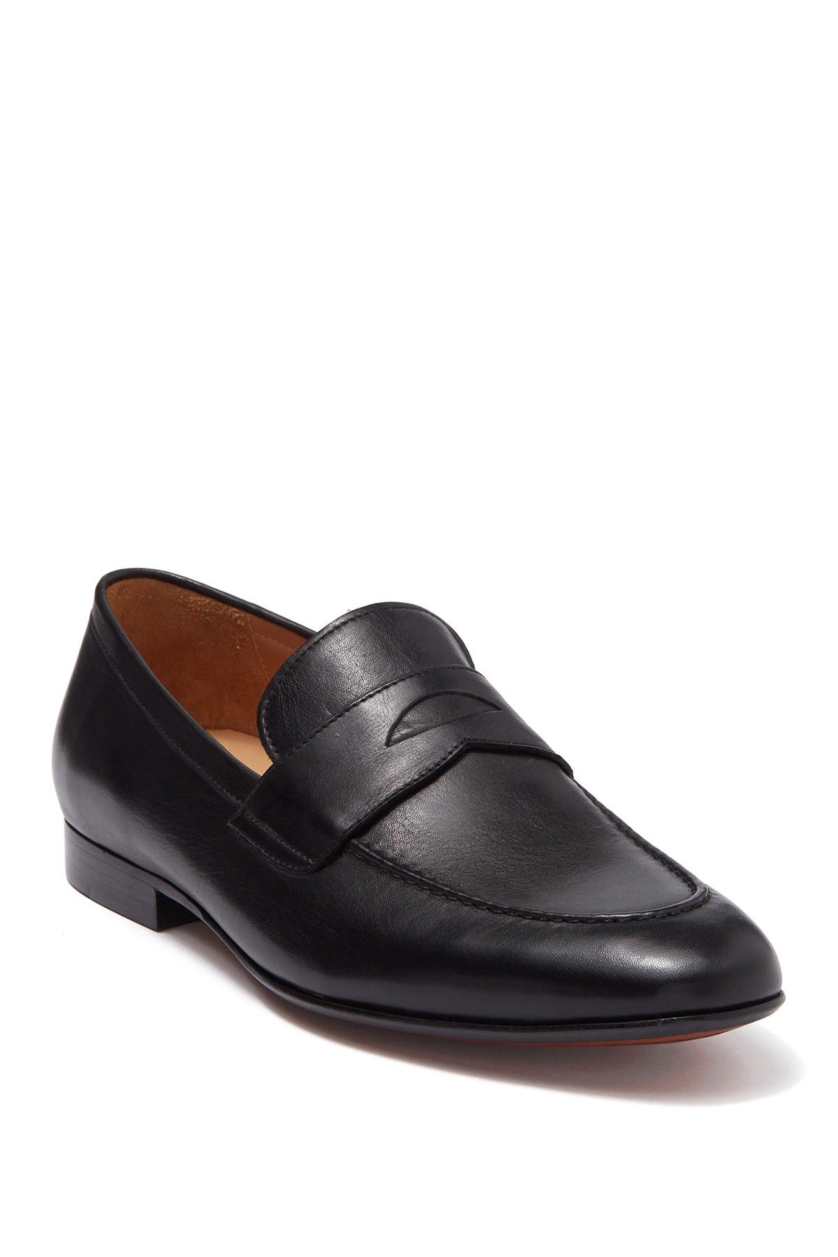 CURATORE Armatto Leather Penny Loafer, Alternate, color, 