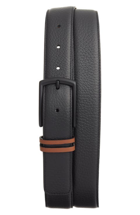 Reversible Casual Signifier Deerskin Belt